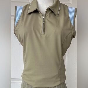 Vuarnet Brand Women’s Performance Top 1/4 Zip‎ Size Medium